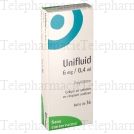 Unifluid 6 mg/0,4 ml Boîte de 36 récipients unidoses