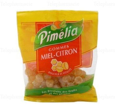 PIMELIA GOMMES Miel citron Sach/110g