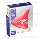 Nicoretteskin 25 mg/16 heures Boîte de 28 sachets