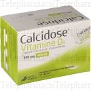 Calcidose vitamine d3 500 mg/400 ui Boîte de 60 sachets