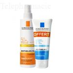 Coffret Anthelios XL Spray application facile SPF50+ 200 ml + Posthelios Gel fondant après-soleil 100 ml offert