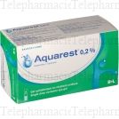 Aquarest 0,2 % Boîte de 60 récipients unidoses