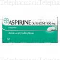 Aspirine du Rhône 500 mg Boîte de 50 comprimés