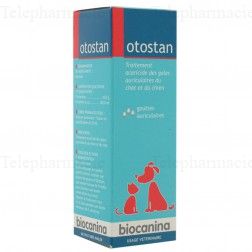 Otostan traitement de la gale auriculaire pour chien et pour chat 15ml