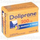 Doliprane 200 mg Boîte de 12 sachets-doses