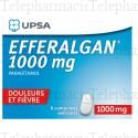 Efferalgan 1g Boîte de 8 comprimés