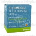 Fluimucil 200 mg Boîte de 30 sachets