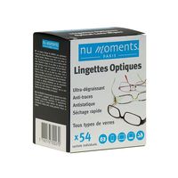 Lingettes Optiques 54 unités