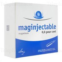 MAGINJECTABLE 0,8% AMP10ML 1