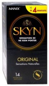 Préservatif Skyn Original - boîte de 10 préservatifs + 4 gratuits