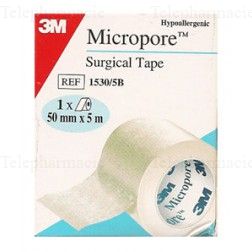 Micropore sparadrap 50mm x 5m