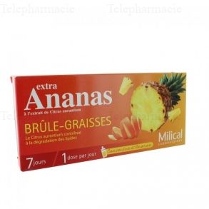 Extra Ananas Brûle-graisses - 7 doses de 10 ml