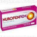 Nurofenfem 400 mg Boîte de 12 comprimés