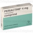 Périactine 4 mg Boîte de 30 comprimés