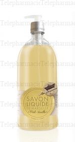 Savon de Marseille liquide parfum miel-vanille - 1 L