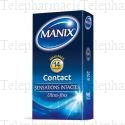 Préservatif Contact ultra fin - boîte de 14 préservatifs