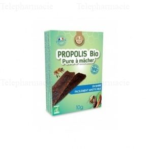 Propolis Pure À Mâcher Bio (Certifiée Ab) - 10 g