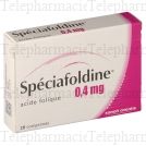 Spéciafoldine 0,4 mg