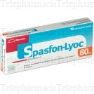Spasfon lyoc 80 mg Boîte de 10 lyophilisats