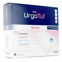 URGO Urgotul border 8 X 8cm (compresse 4,5 X 4,5cm) boîte de 16 pansements