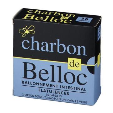 CHARBON BELLOC CAPS 36 BLISTER