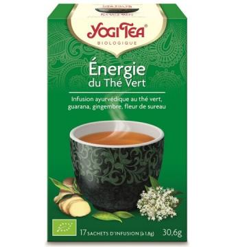 YOGI TEA ENERGIE DU THE VERT SAC/17